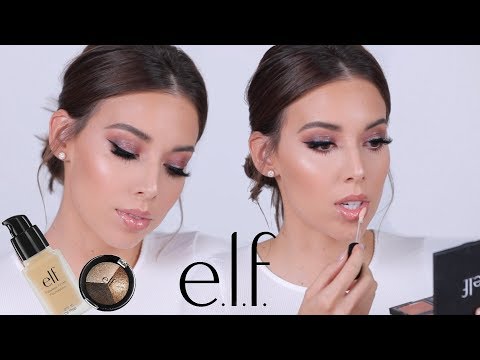 FULL FACE USING ONLY E.L.F MAKEUP TUTORIAL | ELF DID THAT!