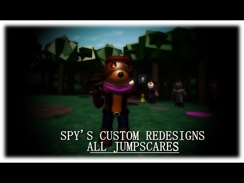 Spy's Custom Redesigns ALL JUMPSCARES