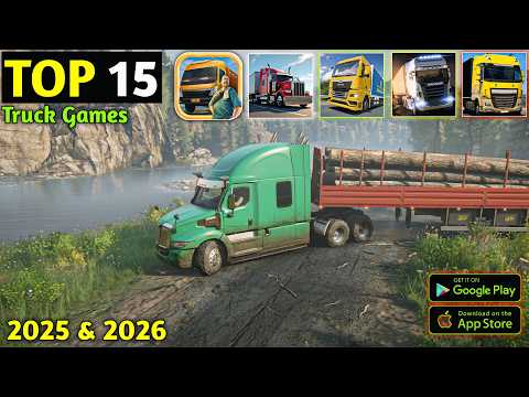 Top 15 Best Truck Simulator Games 2025/26 (Android & iOS) #trucksimulator #automobile 