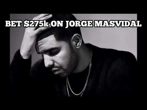 DRAKE LOST $275k BET ON JORGE MASVIDAL