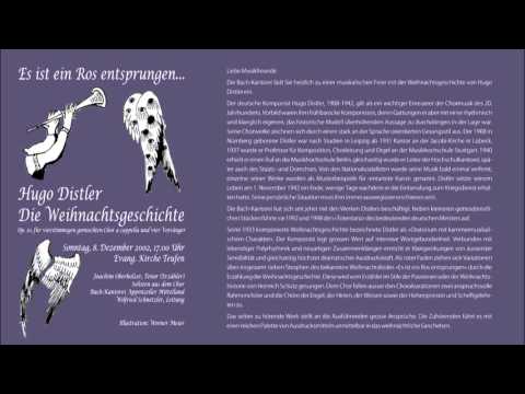 Hugo Distler: DIE WEIHNACHTSGESCHICHTE, op. 10