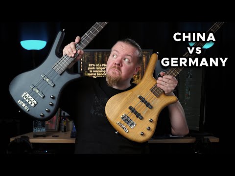 Can a Chinese Warwick beat my German one? Comparing a Rockbass Corvette to a 2008 Standard!