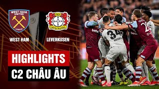 Highlights: West Ham - Bayer Leverkusen | Đòn đánh chí mạng, nối dài chuỗi trận bất bại quá ấn tượng