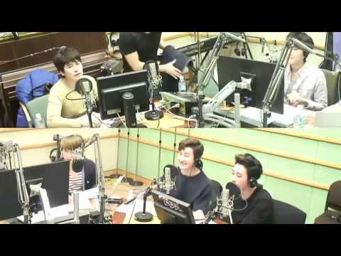 140407 Super Junior M - Kyuhyun Teasing Donghae So Funny @Sukira Kiss The Radio