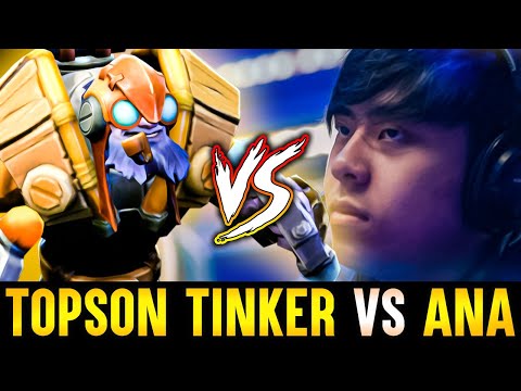 How Topson Plays Tinker vs Ana Dota 2