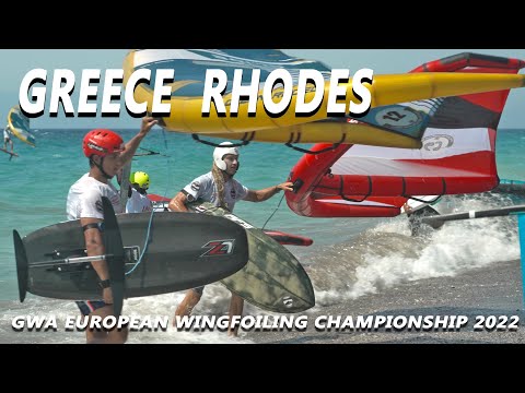 GWA WINGFOIL EUROPEAN CHAMPIONSHIP RHODES 2022 #wingfoiling #rhodes #evdosproductions