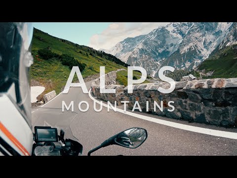 ALPS na motocyklu z mapami 3D