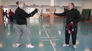 Sabre coaching hits to arm flank