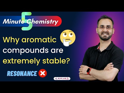 Why Aromatic Compounds are Extremely  stable in 5 mins