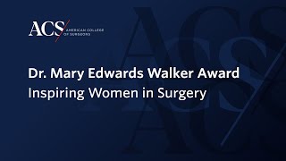Newswise:Video Embedded ernestine-hambrick-md-facs-fascrs-receives-2022-dr-mary-edwards-walker-inspiring-women-in-surgery-award