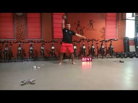 Kwalifikacje do MP Kettlebell Hardstyle 2019 Dariusz Kopczyński  5 min snatch test 139 reps.