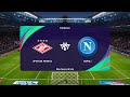 eFootball | SPARTAK MOSKVA vs NAPOLI | UEL 21/22 | Gameplay PC