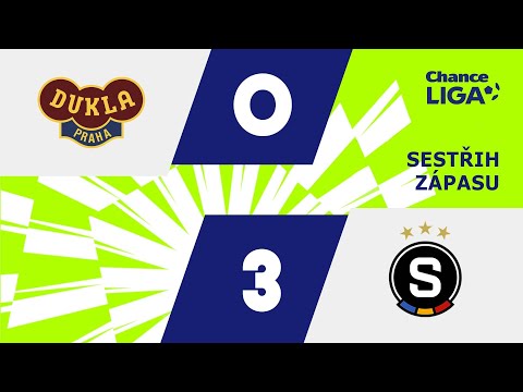 SESTŘIH: Dukla - Sparta 0:3. Červená, penalta i VAR v akci. Řádil Haraslín, trefa i nové posily