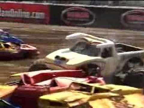 Monster Jam - Salinas, CA - 2008 - Monster Truck Freestyle Highlights