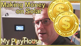 Making Easy Money with my Solar Battery Setup - 1525