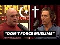 Joe Rogan WARNS Matthew McConaughey Don T Push Christianity On Muslims