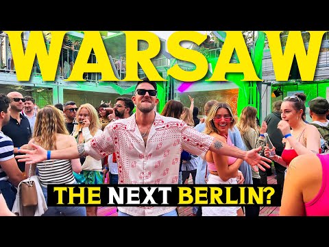 CRAZY Nightlife in WARSAW: the next BERLIN? (17 Party Places)