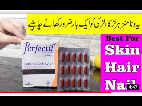 Perfectil tablet  skin, Hairs and Nails review Best for Skin whitening, hairs fall damaged nail