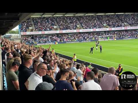 CROWD CAM- A PACKED DEN SINGS LET EM COME. MILLWALL 1-1 BLACKBURN #MILLWALL BLACKBURN #BRFC #EFL