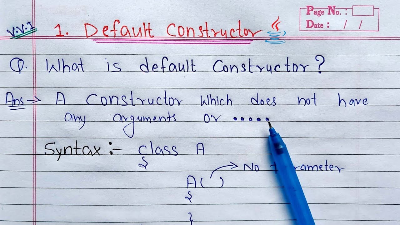 Understanding Default Constructors in Java: A Comprehensive Guide ...