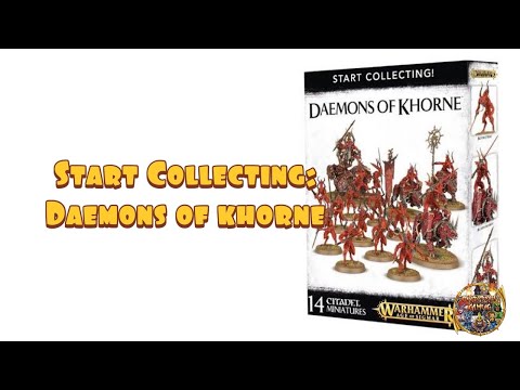 Start Collecting Age of Sigmar 3rd Edition: Daemons of Khorne
