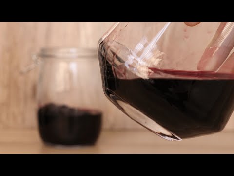 Homemade Mulberry Wine