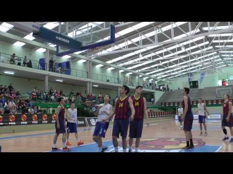 Resumen Club Melilla Baloncesto vs FC Barcelona (Cto. España Junior 2014)
