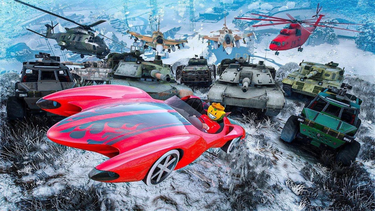 TODOS CONTRA MI CON EL SCRAMJET! TENGO UN COMPAÑERO!! - GTA 5 ONLINE