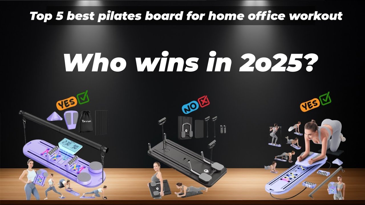 ✅ Top 5 best pilates boards for home office workout [Watch This Before You Make a Choice!]
