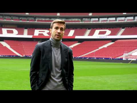 Gabriel Fernández Arenas 'Gabi' visitó este jueves el Wanda Metropolitano
