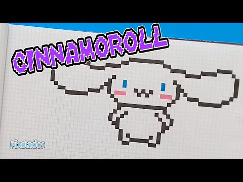 COMO DIBUJAR A CINNAMOROLL PIXEL ART - PIXELADOS