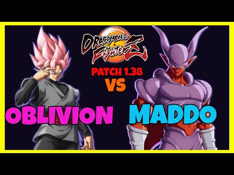 DBFZ - OBLIVION vs MADDO gameplays (Goku Black, Janemba, Adult Gohan vs Baby 2, Trunks, Janemba)