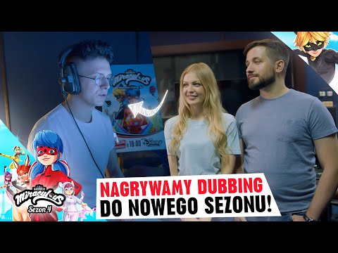 MIRACULOUS 🐞 Podłożyłem głos w SEZONIE 4! 🐞 (Marta Dobecka, Maks Bogumił, Disney Channel Polska)