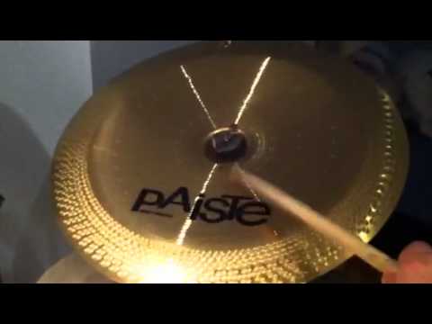 Демонстрация звучания Paiste PST 3 18" China