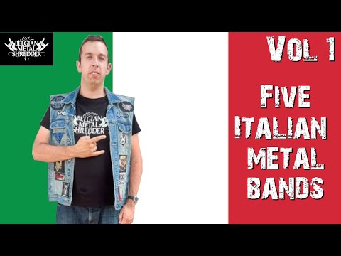 5 Italian metal bands Vol 1 - Belgian Metal Shredder