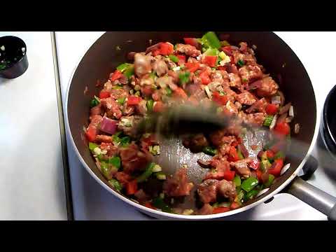 Sweet Italian sausage with spicy Mediterranean style...