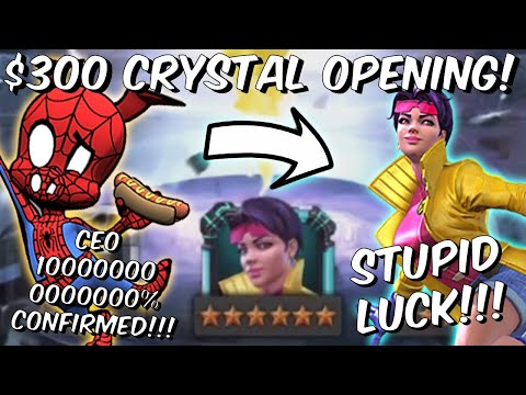 INSANE $300 6 Star Jubilee & Spider-Ham Cavalier Crystal Opening - CEO - Marvel Contest of Champions