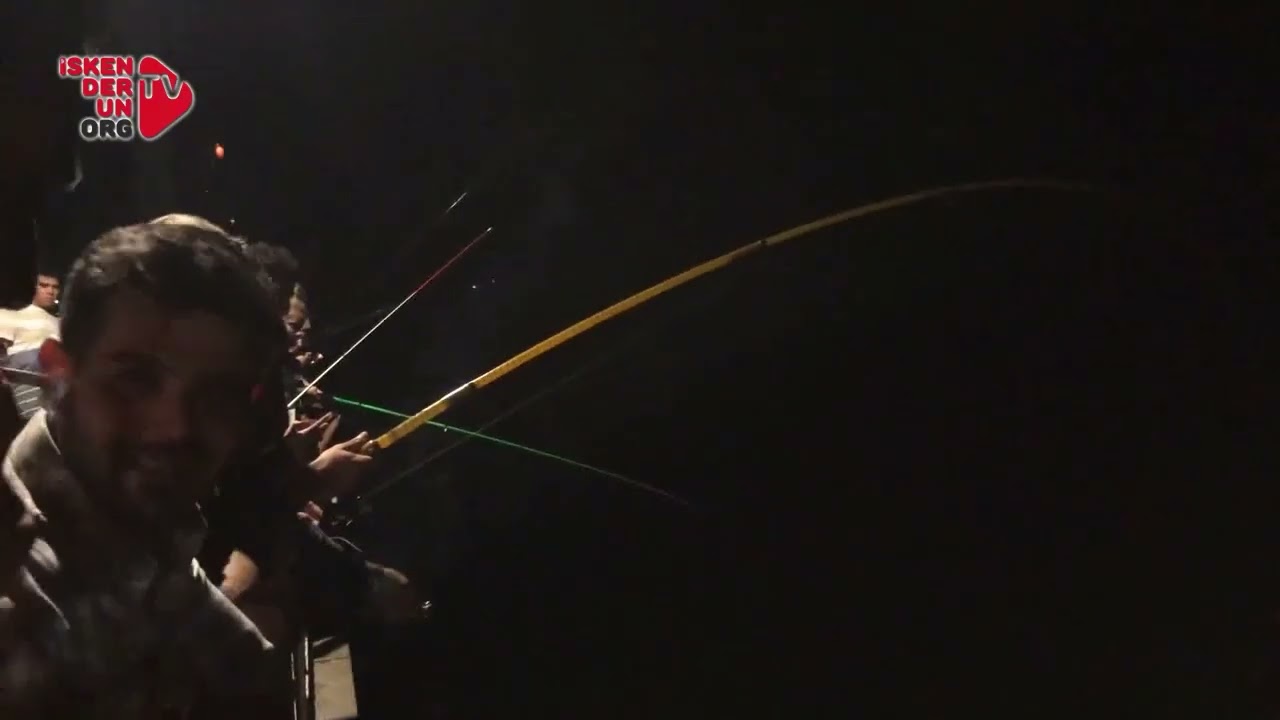 İskelede Amatör Balıkçıların Heyecanı…