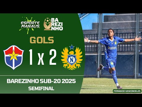FAST 1 X 2 NACIONAL | GOLS | SEMIFINAL DO BAREZINHO SUB-20