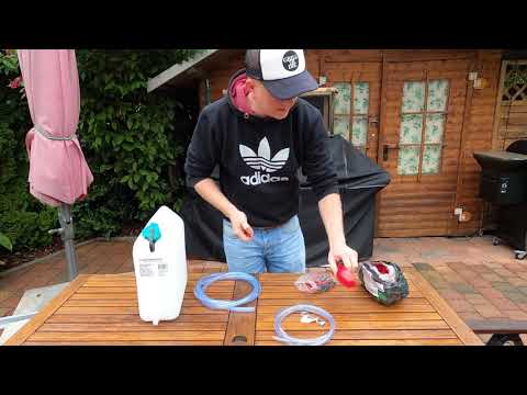 Automatische  Wachteltränken selber installieren !!!