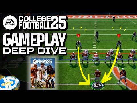Reaktion auf den College Football 25 Gameplay Trailer