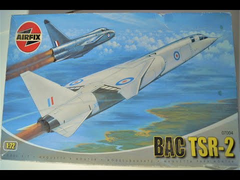 Airfix 1/72 BAC TSR-2 A Look Inside The Box