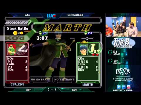 Winter Ladder Finale - Oro?! (Marth/Sheik) vs ORLY (Falcon)