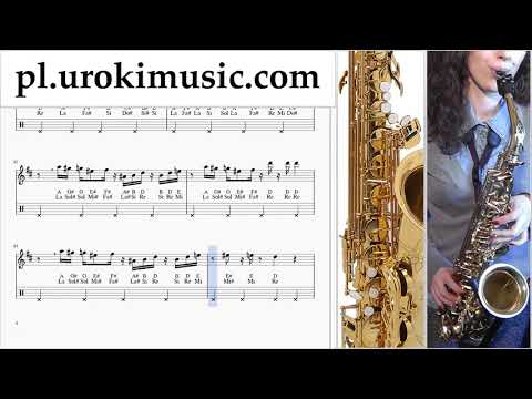 Jak Grać Na Saksofonie (Tenorowy) Super Mario Bros - Theme Tabulatura Lekcje um-a463