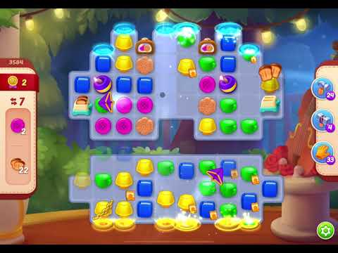 HomeScapes Level 3584 no boosters (16 moves)