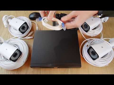 SISTEM SUPRAVEGHERE VIDEO IP 4 CANALE AEVISION NK5004P-1080P - www.1cctv.ro