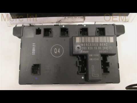 2003 Mercedes C240 LH FRONT DR MOD 203TYPE - mbiparts.com Used OEM Mercedes Parts - Dismantle... OEM