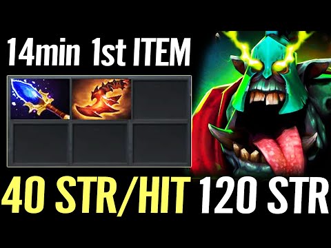 🔥 UNDYING 14MIN Aghanim +40 STR/HIT — GOD Offlane 120 STR Steal + Overwhelming Blink Dota 2 Pro