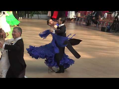 2019-02-17 WDSF Open Senior III Standard - R1 - Quickstep - Brader-Brader