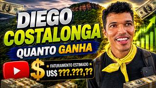 QUANTO GANHA O CANAL DIEGO COSTALONGA ? | GANHOS REAIS 2026